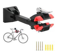 DASBET Wall Mounted Bicycle Repair Stand | Foldable Heavy Duty Maintenance Rack Workstand with Adjustable Bike Clamp for Variety of Bikes