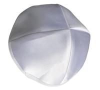 Dasbsug Chapeau de juif rond pour diverses cérémonies religieuses et échanges culturels Israël Kippah Hat Yarmulke pour diverses occasions, blanc, Taille unique