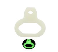 Dasbsug Clip de plongée en silicone avec fonction phosphorescente nocturne pour crochet d'exploration sous-marine