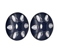 Dasbsug Coque de casque de vélo durable de qualité supérieure - Capuchon de tige de boulon usiné - Couverture de boîte de direction pour vélo - Amortissement du casque