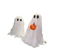 Dasbsug Décoration de manifestation obscurcie en polystyrène immunitaire contre les intempéries et la substance du plan de travail hanté Ensemble de décoration de fête d'Halloween