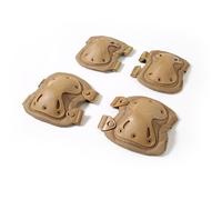 Dasbsug Équipement de protection pour le sport avec genouillère, coudière, absorption des chocs, protection du genou pour adulte, scooter, patinage à roulettes, vélo