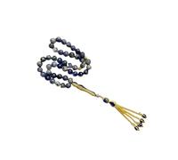 Dasbsug Exquis bracelets de perles en pierre précieuse dorée pierres précieuses naturelles élastiques cadeaux pour femmes hommes pierre naturelle, One Size, Comme décrit