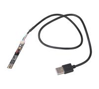 Dasbsug GC2145 Module de caméra USB pour ordinateur portable 1280 x 720 2 MP avec câble micro USB2.0 UVC Webcam Board 72 120 degrés Microphone caméra