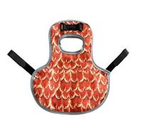 Dasbsug Housse de selle de poulet thermique imperméable pour l'hiver, protection ergonomique pour le corps, canards, oies, vêtements de protection pour selles de poulet