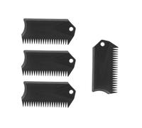 Dasbsug Lot de 4 peignes antidérapants pour gratter les cires de planche de surf Outil d'entretien pour planche de surf Cire durable