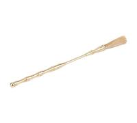 Dasbsug Outil de fabrication de pinceaux d'encens en laiton à long manche pour brûleurs, yoga, méditations, long manche, accessoires pour femme