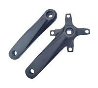 Dasbsug Pédalier de rechange pour vélo de montagne en alliage d'aluminium - 152 mm - Noir