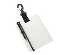 Dasbsug Plaque d'écriture sous-marine avec clip et crayon pour sports nautiques, plongée, natation, équipement de communication sous-marin