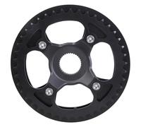 Dasbsug Plateau de chaîne de moteur central 42 dents en alliage d'aluminium pour vélos électriques avec couvercles