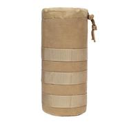 Dasbsug Porte-bouteille d'eau en nylon - Porte-boisson - Pochettes d'extérieur avec cordon de serrage - Manchon en nylon, Couleur boue., Taille unique