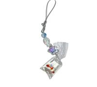 Dasbsug Porte-clés coloré fabriqué à la main, robuste et facile à transporter, idéal pour décorer des clés ou comme support en forme de poisson, a, taille unique
