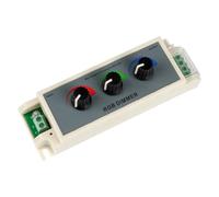 Dasbsug Régulateur de gradation d'intérieur 12 V-24 V Bandes LED Variateur d'intensité Commutateurs pour éclairage facile à installer Lumière canal de luminosité