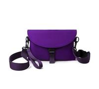 Dasbsug Sac à bandoulière élégant pour homme avec sangle réglable, sac à main adapté pour le cyclisme, les festivals et plus encore. Sac à bandoulière réglable, violet, One Size