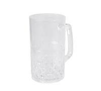 Dasbsug Stein à bière en acrylique incassable sur le thème du festival - Cadeau idéal pour papa - Accessoires de cuisine - Verre acrylique incassable