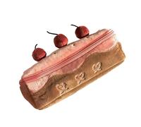 Dasbsug Trousse à crayons en forme de gâteau de grande capacité légère pour étudiant et enfant, D