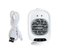 Dasbsug Ventilateur portable rechargeable par USB, brumisateur électrique adapté pour le camping, les voyages, les études et le travail. Ventilateur de brumisation portable