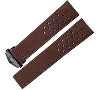 DASEB Bande de montre en cuir authentique pour ÉTIQUETTE Heuer Watch Strap Pliage Backle 20 mm 22 mm Cow Cuir Watch Bands