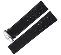 DASEB Bande de montre en cuir authentique pour ÉTIQUETTE Heuer Watch Strap Pliage Backle 20 mm 22 mm Cow Cuir Watch Bands
