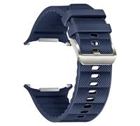 DASEB Bracelet en Nylon et Silicone pour Samsung Galaxy Watch Ultra, 47mm, Bracelet de Sport fonctionnel(Midnight blue)