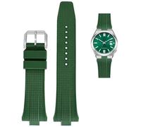 DASEB FKM Bracelet de montre en caoutchouc fluoro pour Citizen TSUYOSA Collection NJ0150 NJ0151ME Bracelets de montre pour hommes et femmes Bracelet coloré, 9mm, Agate