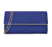 Dasein Sac de fête de Remise des diplômes avec Grand Bracelet en Or pour Femmes Taille Unique Bleu