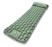 Dasellfa Tapis De Sol Camping, Matelas Camping, Matelas Autogonflant 1 Personne, Matelas Gonflable 1 Place, Lit De Camp, Camping RandonnéE Accessoires, Matelas Bain De Soleil(Green)