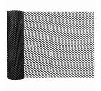 Dasertoe Clôture en plastique réutilisable pour poule - hexagonale - Pour projet de bricolage - Noir