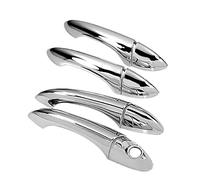 Dasertoe Garniture chromée pour poignée de porte de voiture pour X5 E53 2000-2006