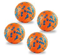 Dasertoe Lot de 4 balles interactives pour chien - pour l'ennui et la stimulation - pour chien à mâcher, pour chiens de taille moyenne et petite