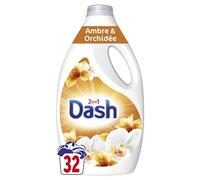 DASH 2EN1 ambre et orchidée 32 lavages 1440ml