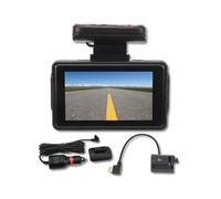 Dash Cam - Enregistrement HD 1080p avec Vision Nocturne Couleur en Pleine Couleur 3,0 Pouces écran Double Avant et caméras intérieurs Mode de stationnement 24 Heures Compatible