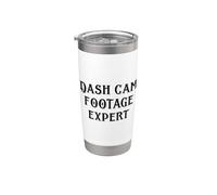 Dash Cam Footage Expert pour l'assurance accident de voiture ou de camion Gobelet isotherme en acier inoxydable double paroi