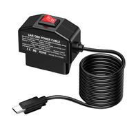 Dash Cam Hardwire Kit | Câble D'alimentation Pour La Caméra Dash | Chargeur Hardwire Cam Hardwire Polyvalent | Chargeur De Came De Tableau De Bord Téléphonique | Accessoires De Voiture Pratiques Dash