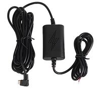 Dash Cam Hardwire Kit, Kit de Câble de Chargeur de Voiture pour caméra de Tableau de Bord 12V / 24V à 5V 2.5A, Angle Gauche Mini USB Step-Down Line pour Parking Monitorin