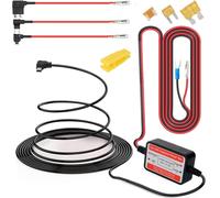 Dash Cam Hardwire Kit Mini USB Hard Cable Car Kit Cable DC 12V-24V to 5V Compatible with Dashboard Sensors Cam Dash,GPS and Radar All Other USB Devices