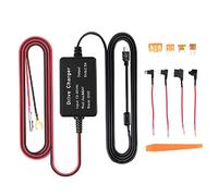 Dash Cam Hardwire Kit Professionnel 12V 30V à 5V Tension Transforts avec Une Protection Basse Tension surchauffe la Voiture Cordon d'alimentation de la caméra de Tableau de Bord