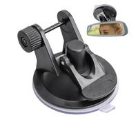 Dash Cam - Support de fixation pour caméra embarquée de voiture, support à ventouse | Support de caméra facilement réglable et rotatif pour tableau de bord de voiture, support de caméra, pare-brise,