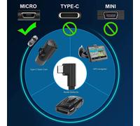 Dash Cam Wiring Kit Micro Usb L Connector Port Low Voltage Protection For Dash Cams Dc 12v-24v To 5v/2.5a Max Car Charger Cable Kit With Fuse