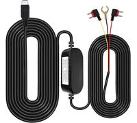 Dash Cam Wiring Kit With Micro Usb Port, Converts 12v-24v To 5v/2.5a, Car Dashboard Camera Charger, 320cm Cable Kit, Low Voltage Protection