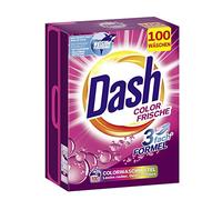 Dash® Color Fresh Poudre I Lessive pour linge coloré I 100 lavages I linge frais et lumineux | 6,5 kg