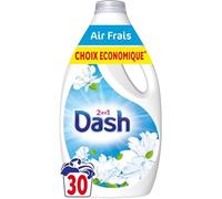 DASH Lessive liquide 2 en 1 air frais 1,35 L