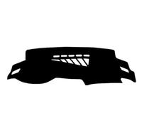 Dash Mat Dashmat Pour A4 A4L B8 2009-2016 Tapis Protection Tableau Bord Pare-soleil Tableau Bord Accessoires Intérieur Pare-Soleil Tapis Tableau Bord(Black Edge,LHD)