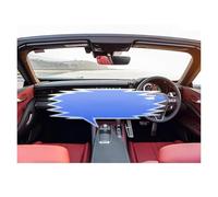 Dash Mat Dashmat Pour Chevrolet Pour Silverado Pour Sierra GMC VIA VTRUX CK GMT900 2007~2012 Accessoires Voiture Tapis Tableau Bord Tapis Tableau Bord Pare-Soleil(Flannel All Black,LHD)