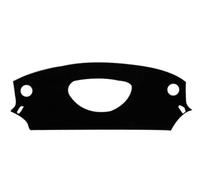 Dash Mat Dashmat Pour Citroen C4 Pour Pallas Pour C-Quatre 2004-2010 Tapis Protection Tableau Bord Intérieur Pare-Soleil Tapis Tableau Bord(Black Edge,LHD)