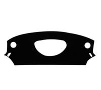 Dash Mat Dashmat Pour Citroen C4 Pour Pallas Pour C-Quatre 2004-2010 Tapis Protection Tableau Bord Intérieur Pare-Soleil Tapis Tableau Bord(Black Edge,RHD)