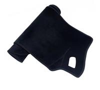 Dash Mat Dashmat Pour Lexus NX 350h AZ20 2022-2024 Tapis Protection Tableau Bord Tapis Tableau Bord Pare-Soleil(Flannel All Black,A,LHD)