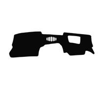 Dash Mat Dashmat Pour Mazda CX30 DM 2019-2023 Protection Contre Lumière Pare-soleil Accessoires Intérieur Housse Tableau Bord Pare-Soleil Tapis Tableau Bord(A RHD with HUD Black)