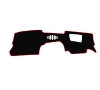 Dash Mat Dashmat Pour Mazda CX30 DM 2019-2023 Protection Contre Lumière Pare-soleil Accessoires Intérieur Housse Tableau Bord Pare-Soleil Tapis Tableau Bord(A RHD with HUD Red)