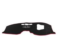 Dash Mat Dashmat Pour Mazda CX5 KF 2017-2023 Couverture Pare-soleil Tableau Bord Accessoires Tapis Antidérapant Bureau Instrument Tapis Tableau Bord Pare-Soleil(RHD With HUD Red)